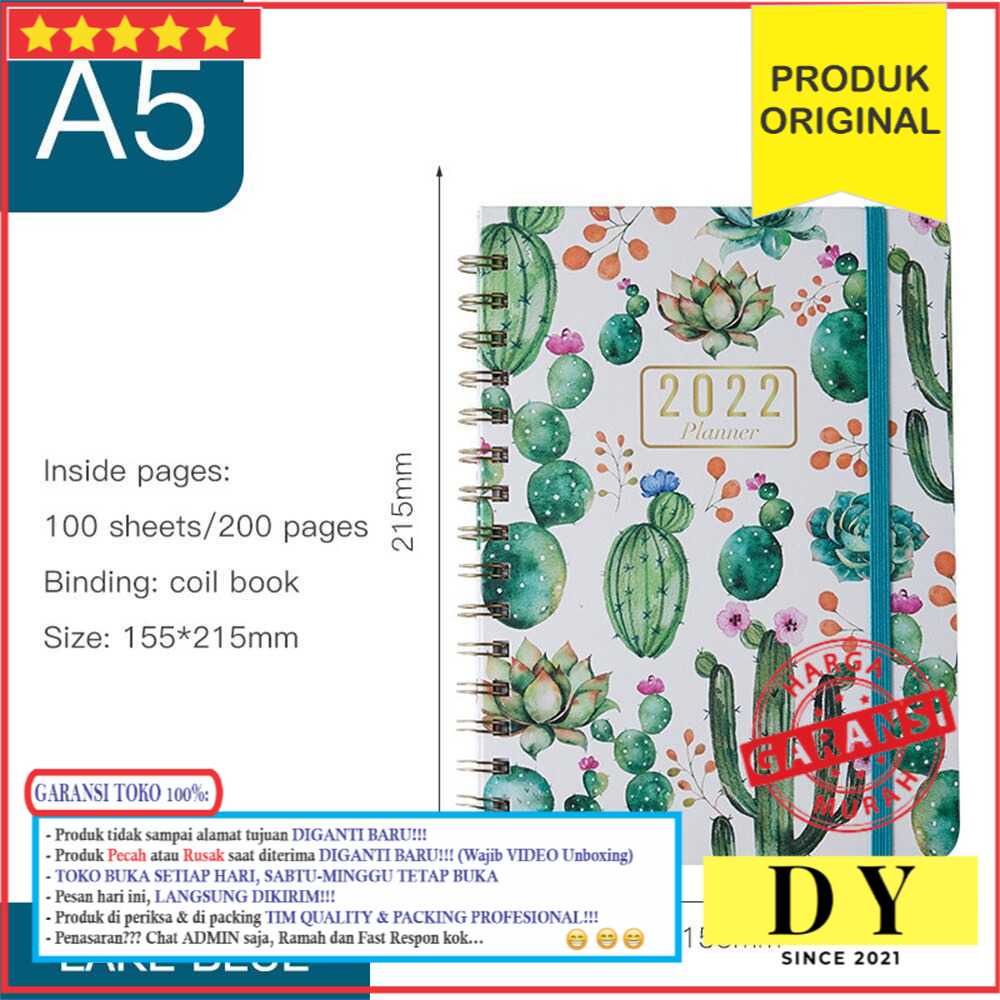 

GARANSI Buku Catatan Jurnal Diary Notebook A5 Murah Baru Termurah