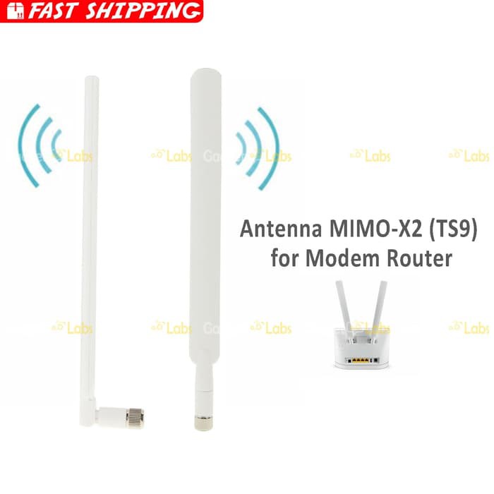 MKJ082 Antena Modem Router MIMO X8R / Antena Penguat Signal Router SMA
