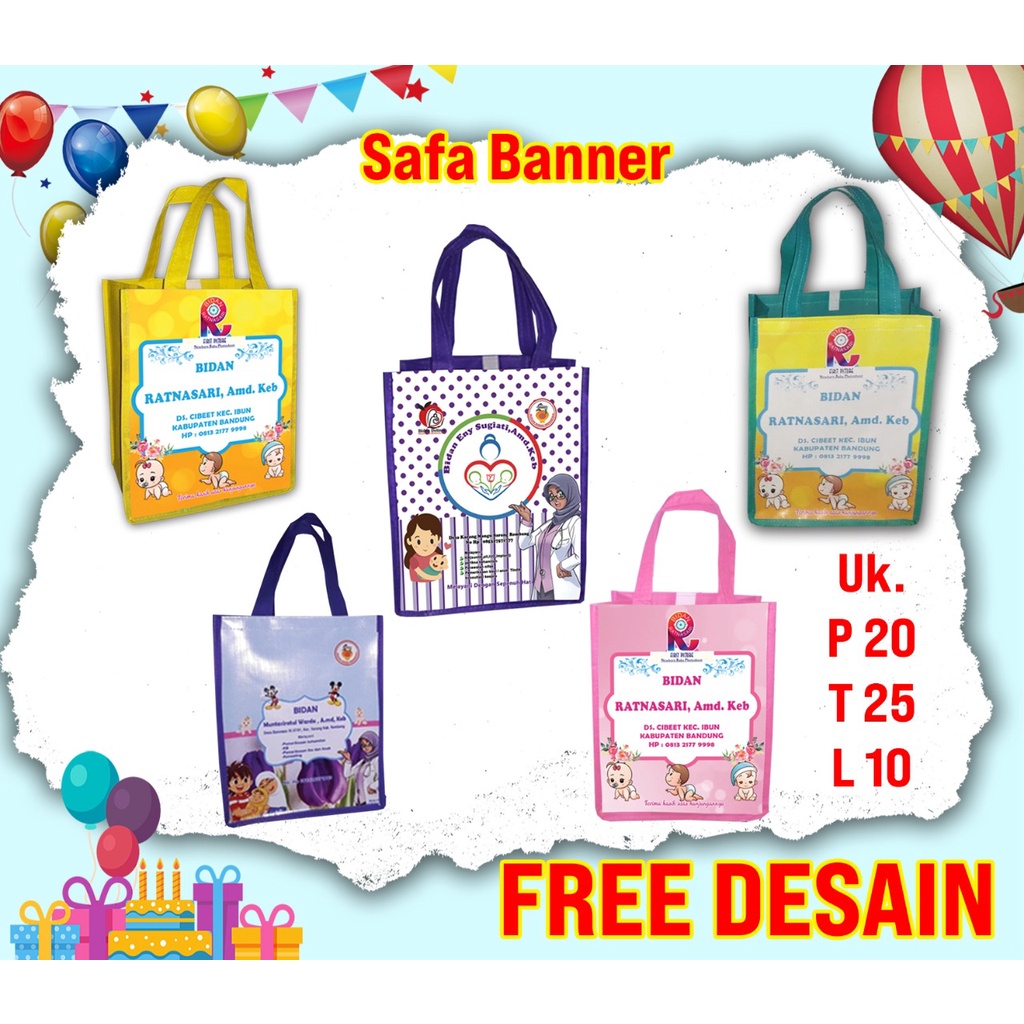 TAS BIDAN KIT / TAS PROMOSI BIDAN