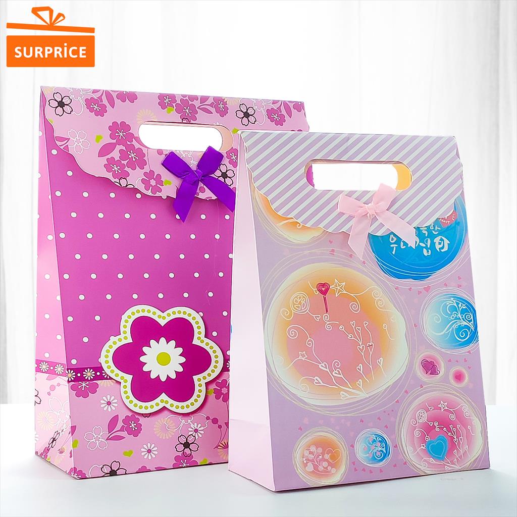 

Surprice Paper Bag 24x31x12cm & 26x32x10cm / Goodie Bag Motif /Tas Kado / Giftbag