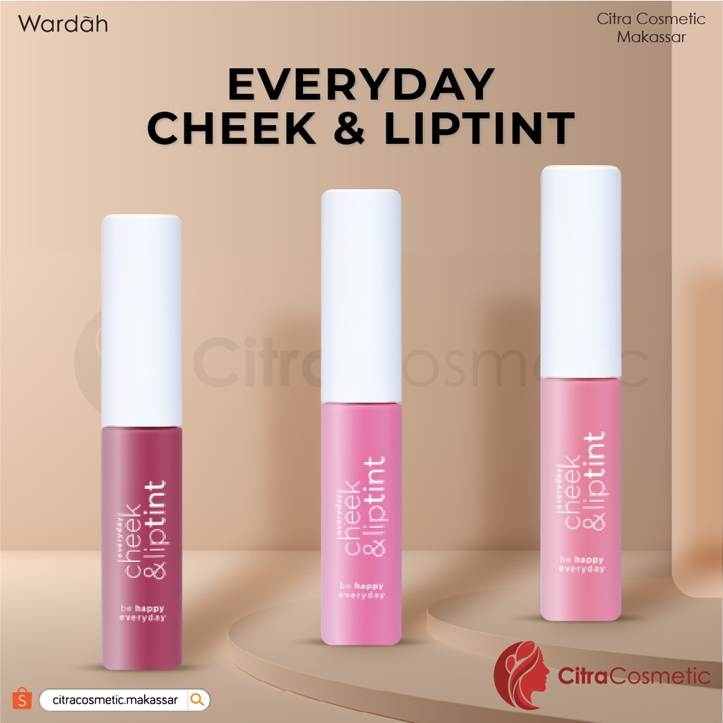 Wardah Everyday Cheek &amp; Liptint 5.5G