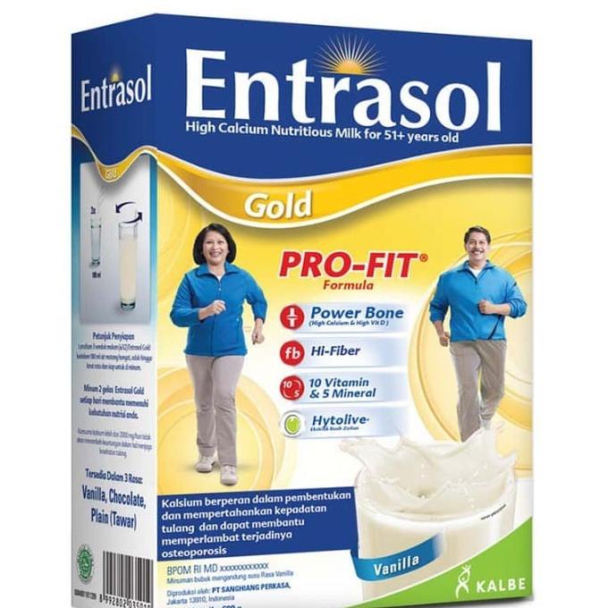 

ENTRASOL Gold Pro-Fit Vanila 600 gr - vanila 600gr