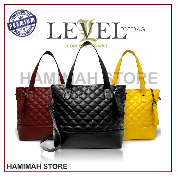 Tas Wanita  TAS WANITA TOTE BAG TAS LEVEL TOTE CLASSIC FASHION ORIGINAL  Murah