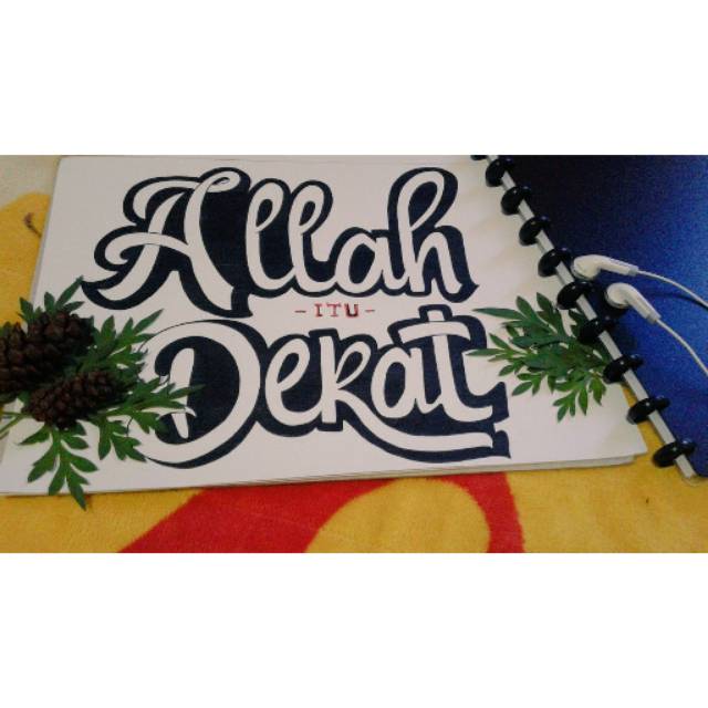 

Hand lettering