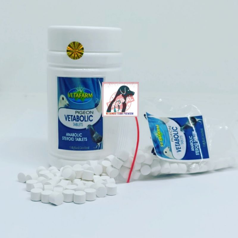 VETABOLIC VETAFARM OBAT DOPING VITAMIN BURUNG HARGA PERBUTIR PIL ECERAN