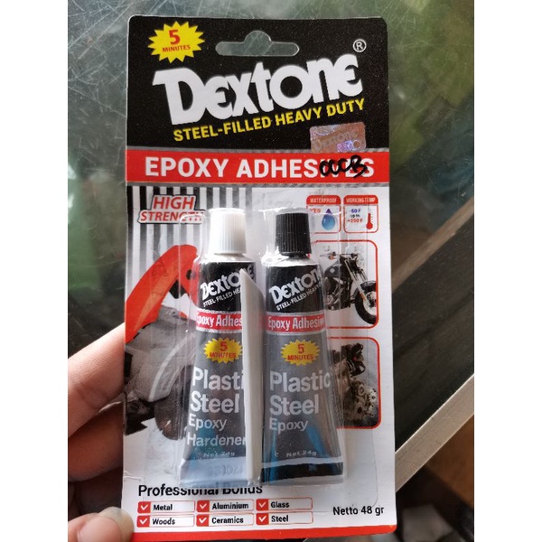 

Lem besi dextone 5 menit