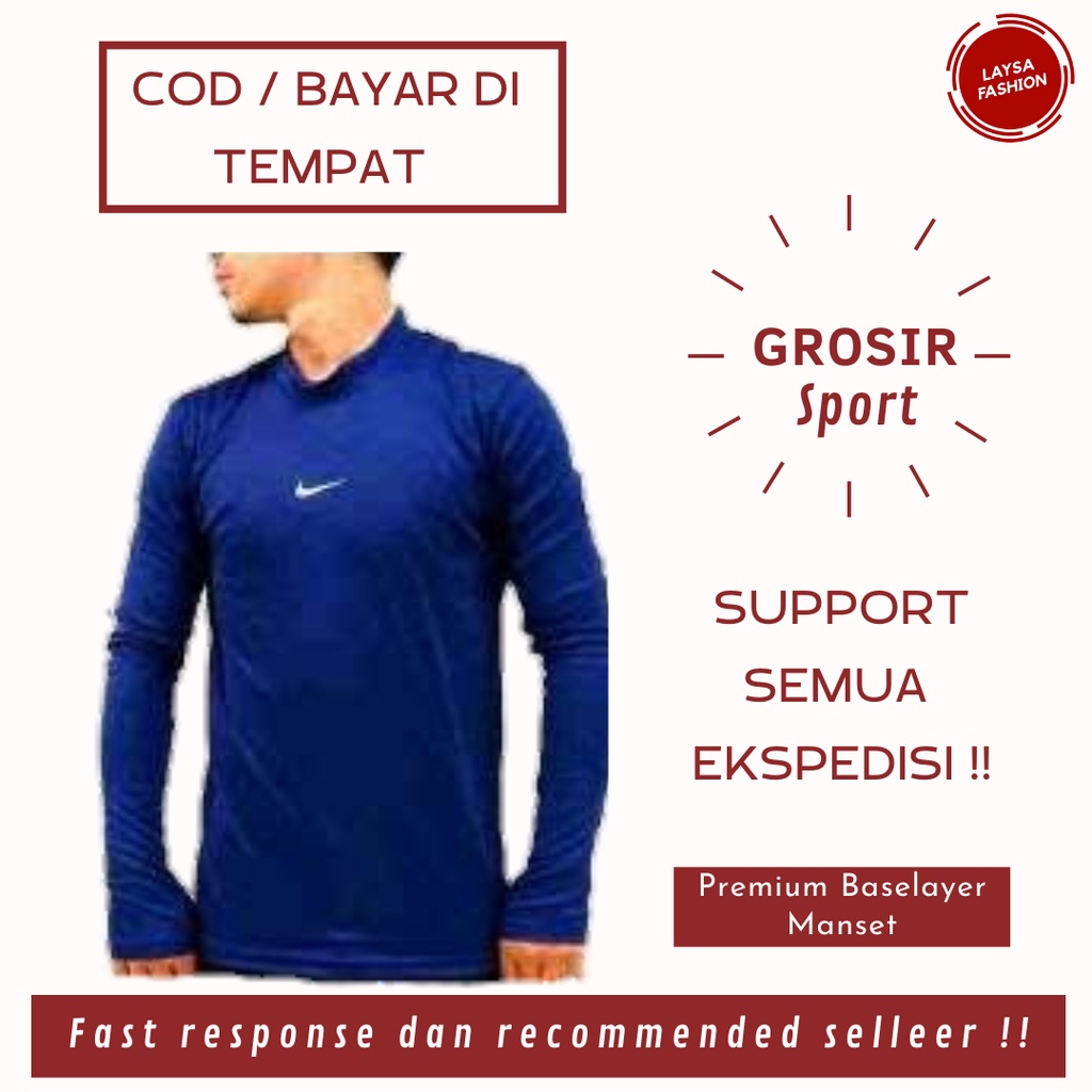 COD PROMO BASELAYER MANSET OLAHRAGA PRIA WANITA POLOS NIKE KAOS TSHIRT MANSET BASELAYER BAJU NIKE HYPERCOOL LENGAN PANJANG OLAHRAGA MANSET BASELAYER HITAM POLOS MANSET BASELAYER BIRU POLOS TERMURAH BANDUNG MANSET BASELAYER OLAHRAGA RUNNING BERWARNA POLOS