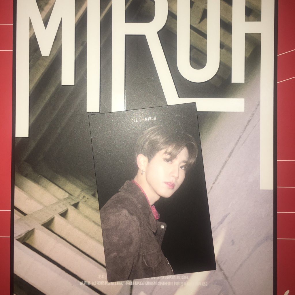 [BOOKED] Stray Kids Limited Photocard Cle 1 Han Jisung Miroh