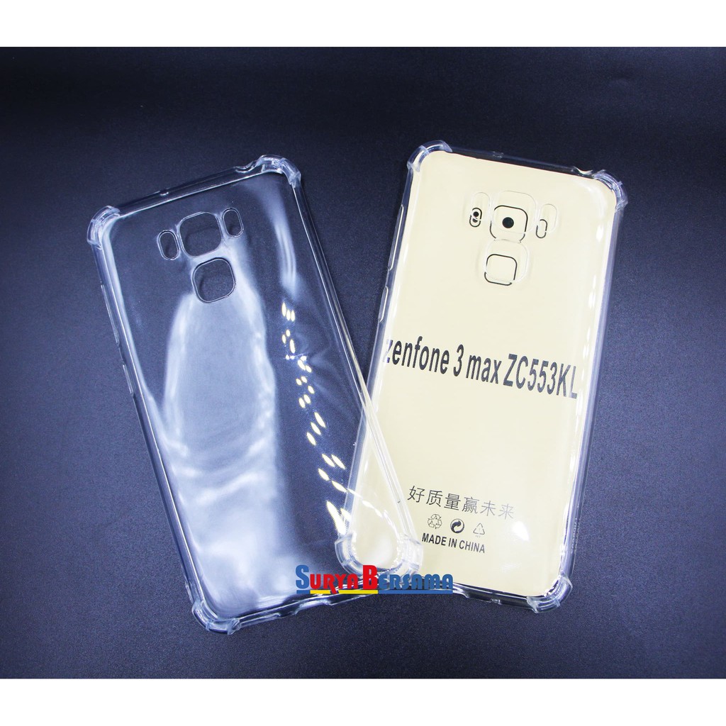 Sarung Casing Softcase Softjelly Anti Crack Asus 3 Max 5.5 ZC553KL