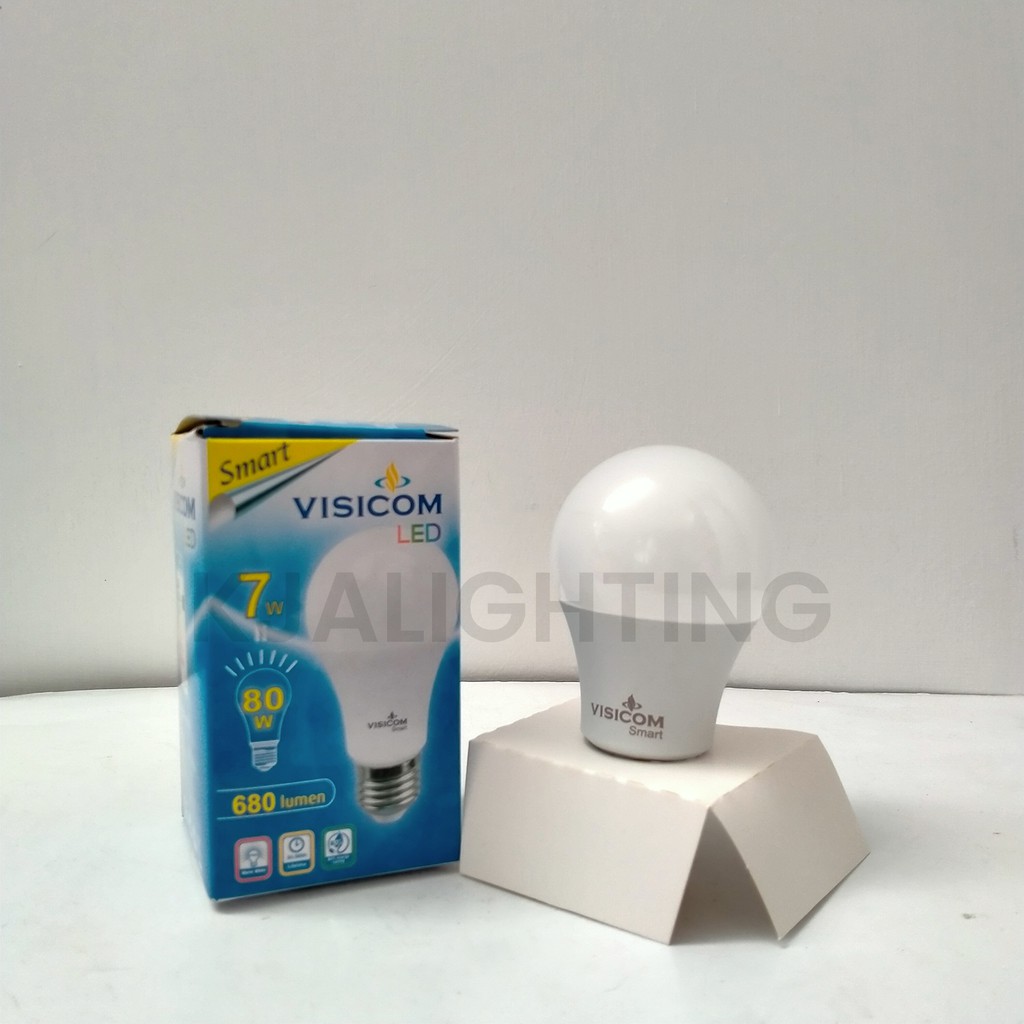 LAMPU BOHLAM VISICOM LEDBULB 7W KUNING E27