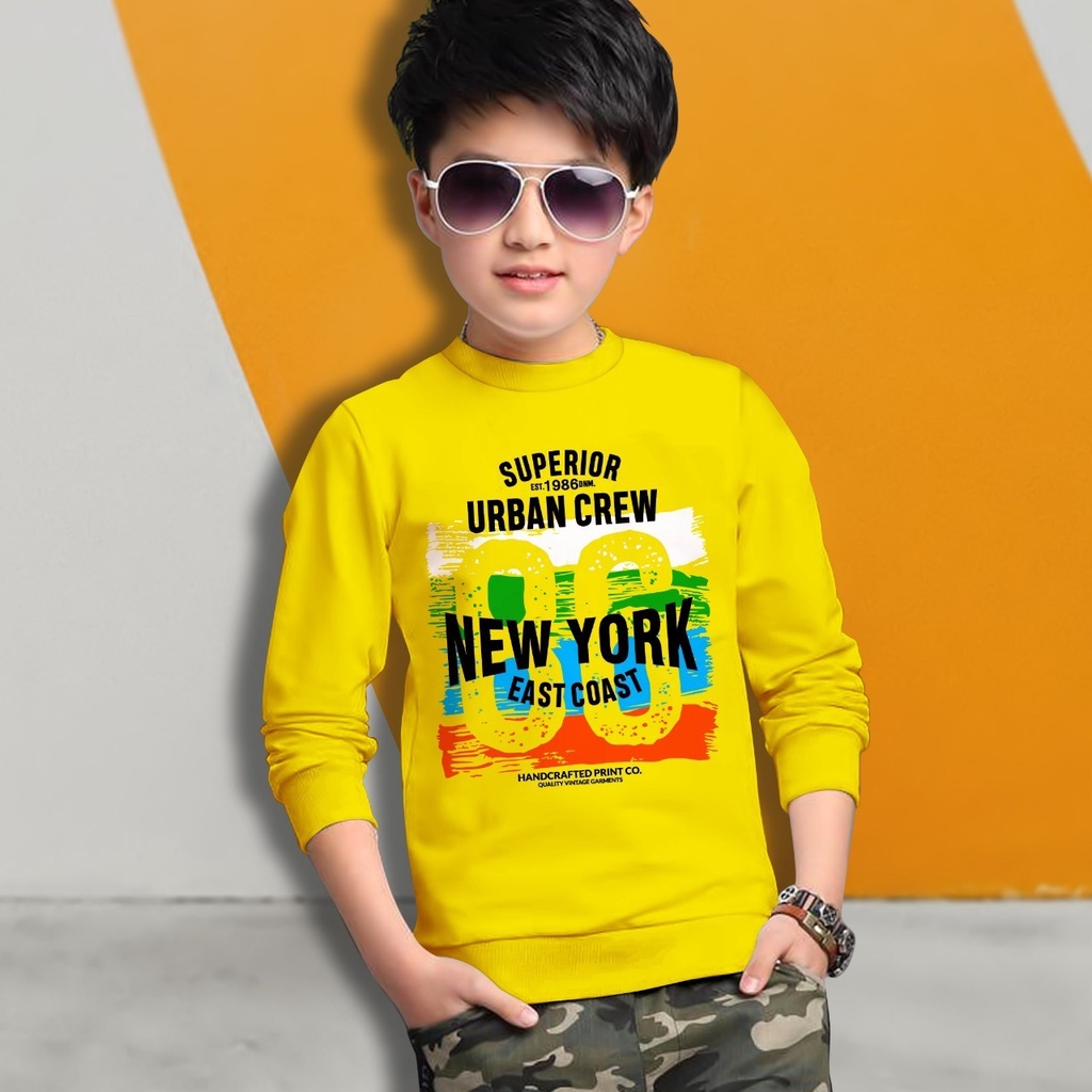 Switer Urban Terbaru / Sweater Anak Laki-laki /  Sweeter Gaming Bahan Babyterry / FLAVA_STORE