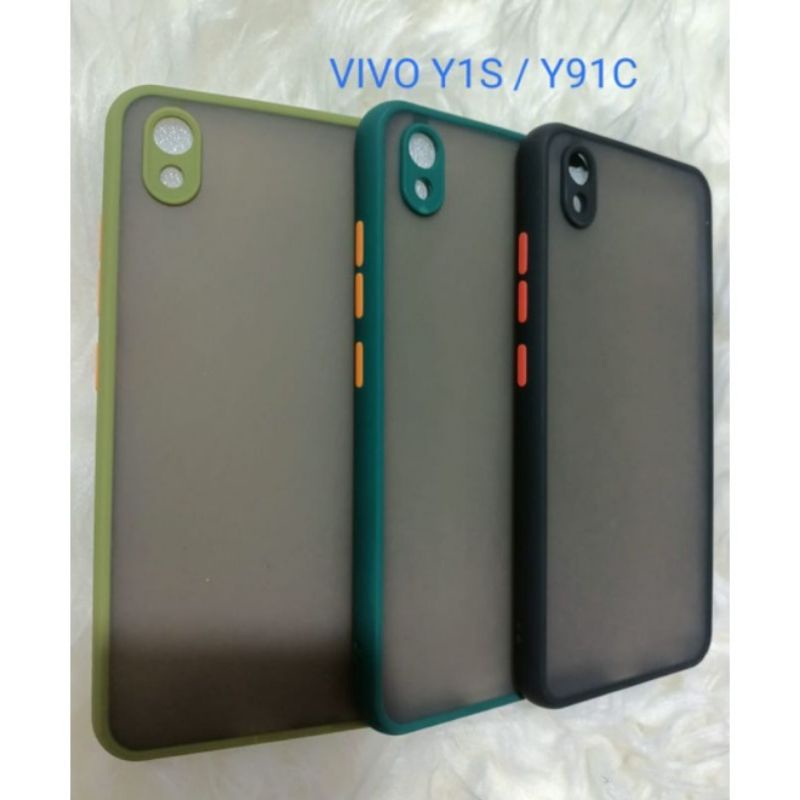 CESING HP VIVO Y1S / VIVO Y91C  FUZE HYBRID CASE FULL PROTECTION HARDCASE HP VS