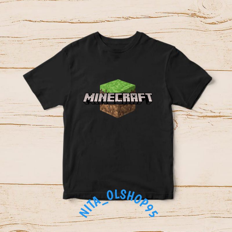 baju anak karakter, baju anak minecraft