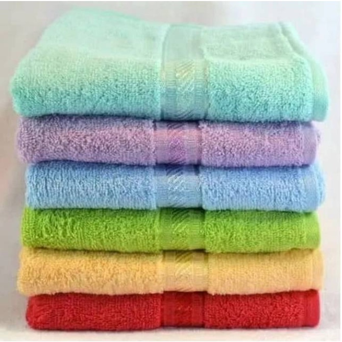 Handuk Merah Putih Kecil / Sport / Olahraga / Wajah / Senam / Lap Ukuran 30x70 Cm