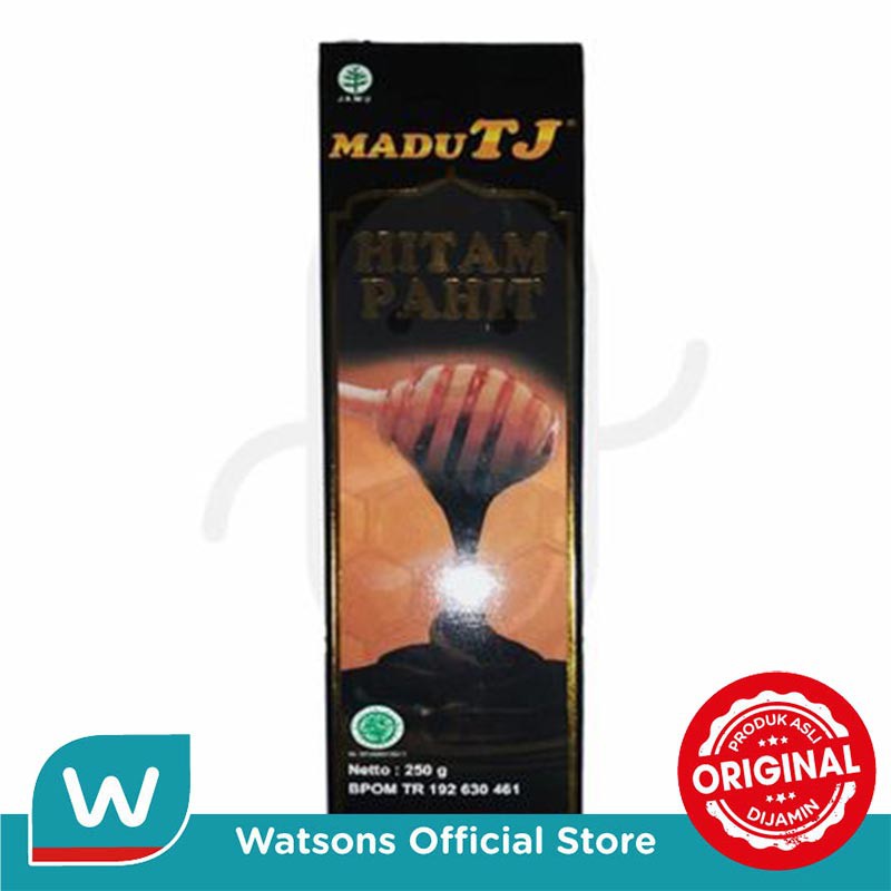 

Tresnojoyo Madu Tj Hitam Pahit 250 gr