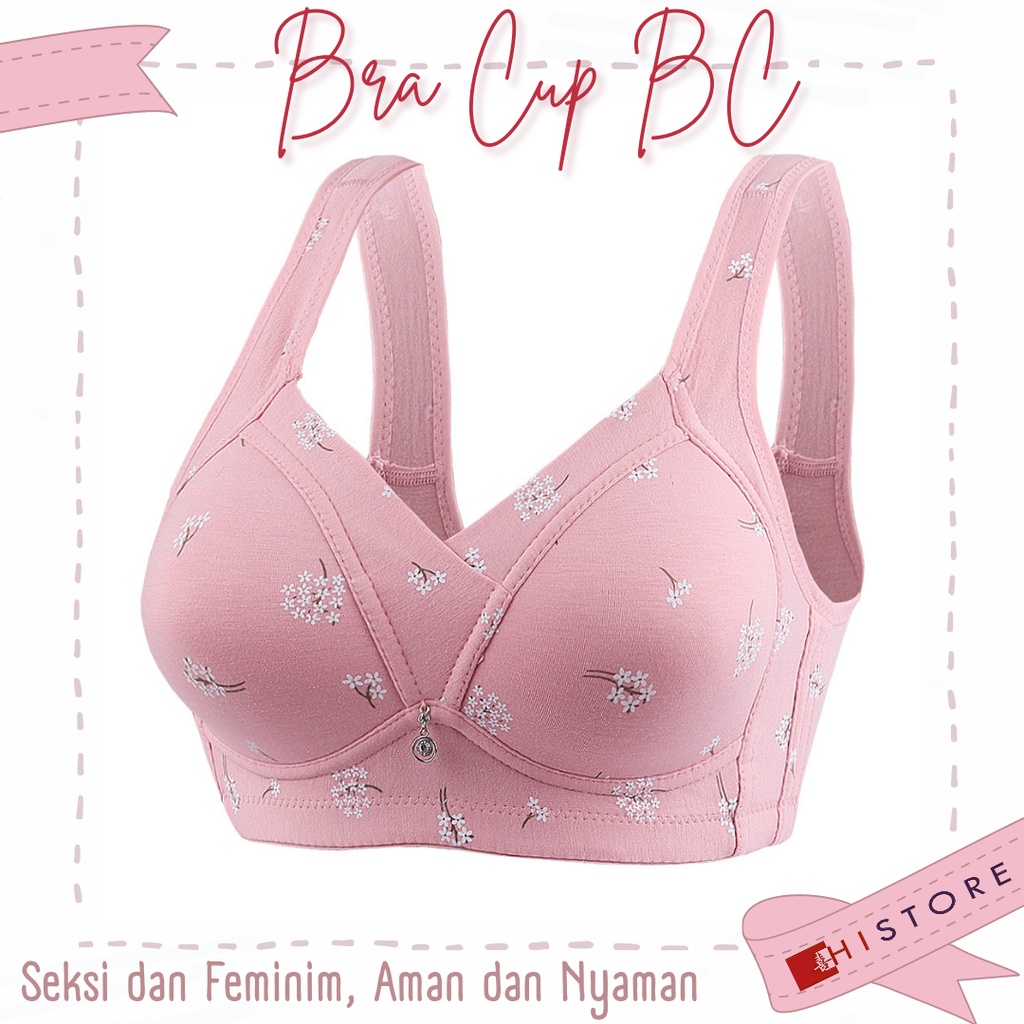 [HI] Bra BH Fashion Wanita Cup 3/4BC Bra wanita Premium BH Busa Tipis Tanpa Kawat Sangat Nyaman A82