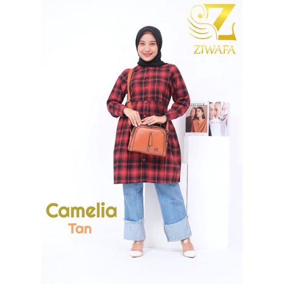 TAS LOKAL TENTANG SELEMPANG WANITA CAMELIA BY ZIWAFA #BEST SELLER #BAG
