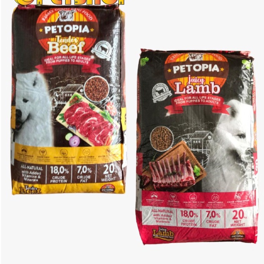 PETOPIA 20KG ALL VAR / KHUSUS EKSPEDISI / DOGFOOD