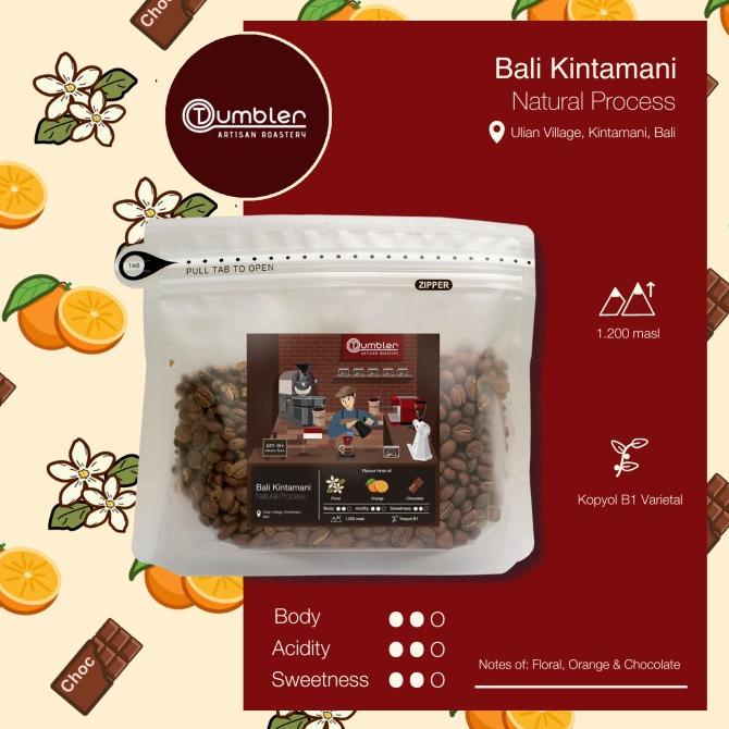

Bali Kintamani Natural Arabica Coffee 250gr