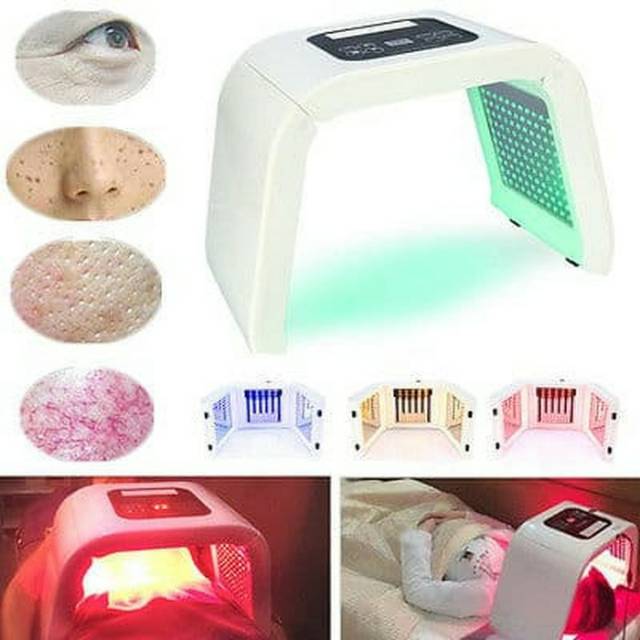Alat perawatan wajah OMEGA aqualight LED light therapy pdt bb glow
