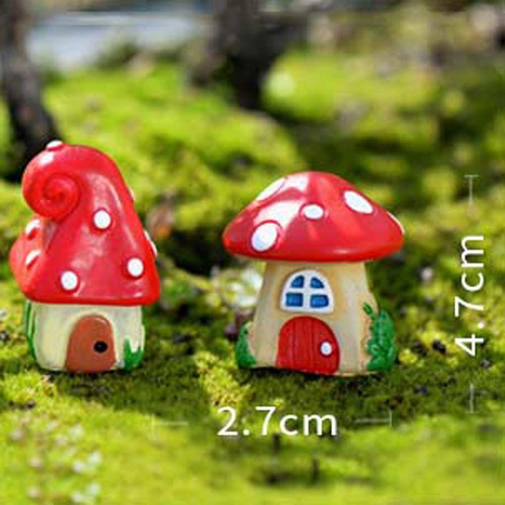 [Elegan] Mikro Lanskap Lucu Buatan Tangan Kantor Kerajinan Miniatur Peri Taman Ornamen