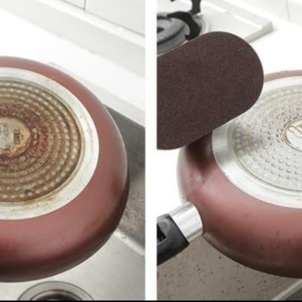 JC Sikat spon pembersih panci wajan serbaguna sponge wipe