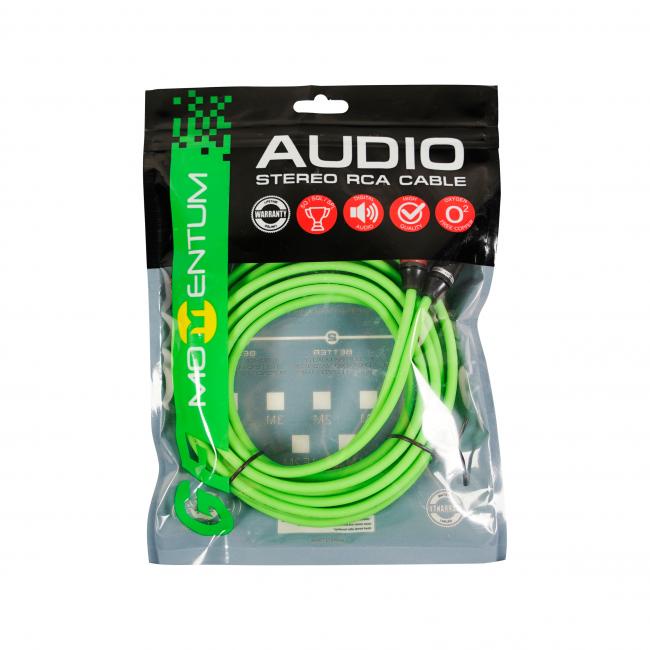 Kabel RCA Momentum GF 2 meter - Car Audio Audio Mobil