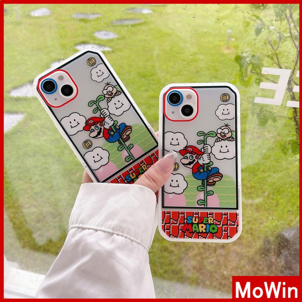 iPhone Case Acrylic Invisible Folding Stand Silicone Soft Case Airbag Shockproof Camera Cover Cartoon Cute Compatible For iPhone 11 Pro Max 13 Pro Max 12 Pro Max 7Plus xr XS Max