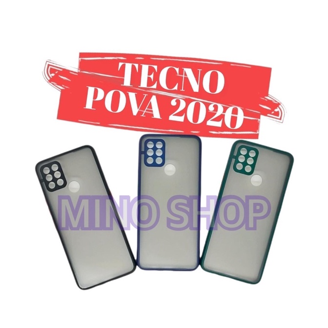 SOFTCASE TECNO POVA 2020 - HARDCASE DOVE MYCHOICE + PC - AEROCASE