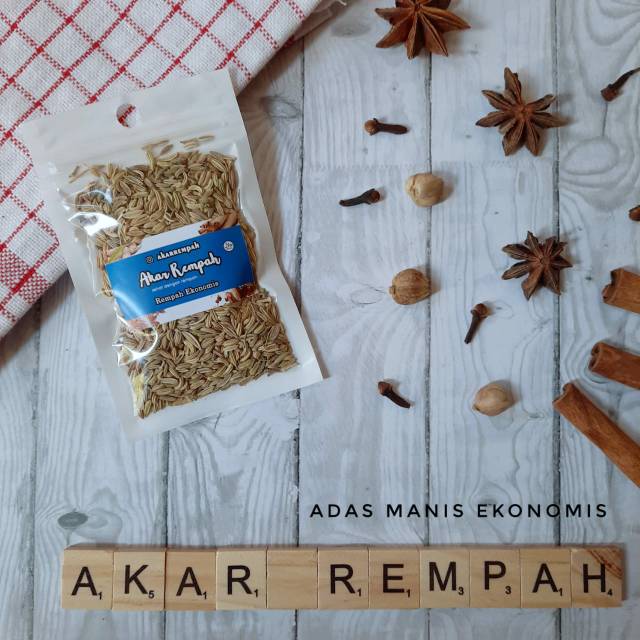 

Akarrempah Adas Manis Kemasan Ekonomis / Fennel Seeds / isikeranjangmu