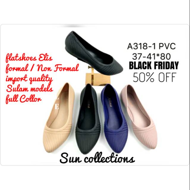 Flatshoes Formal/non Formal Sulam A318 Import