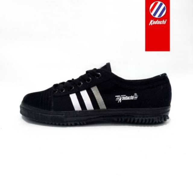  Sepatu  Kodachi 8111 Full  Black  Full  Hitam Shopee Indonesia