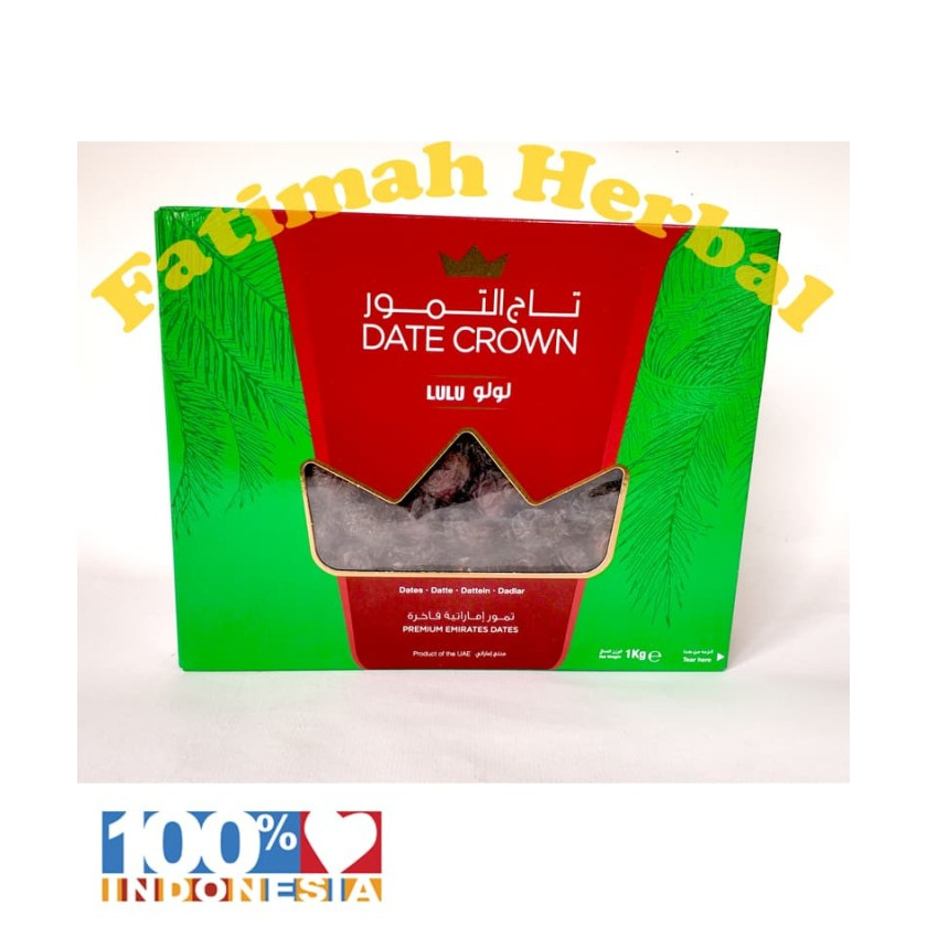 

READY - KURMA LULU DATE CROWN - LULU DATE CROWN - 1 KG