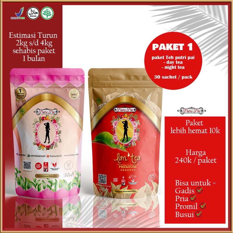 

PAKET 1 - TEH PUTRIPAI 2 PAK - PUTRIPAI TANGERANG SELATAN