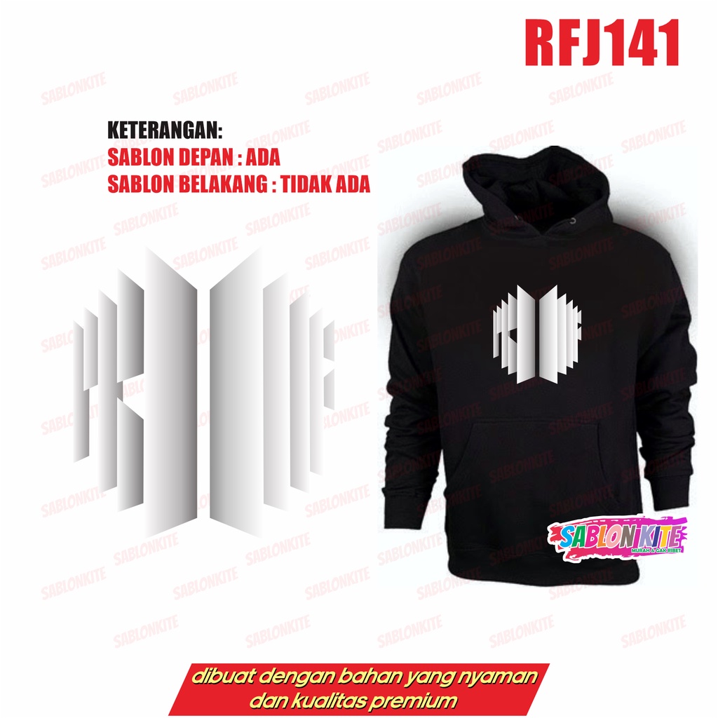 MURAH!!! SWEATER HOODIE KPOP PROOF LOGO BESAR RFJ141