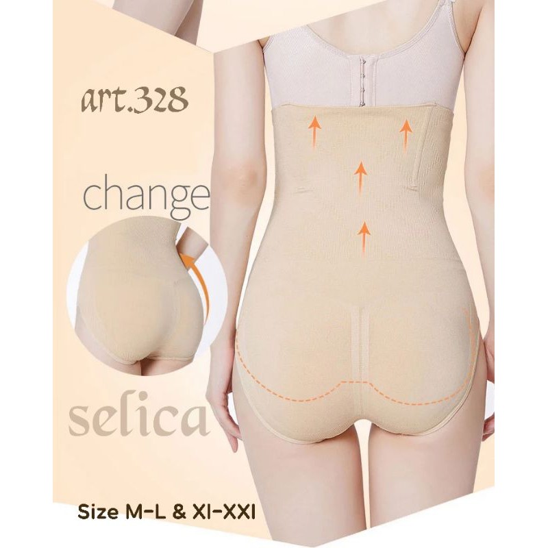 Korset Pelangsing Slim Butt Lifted Seamless Selica 328 / 836