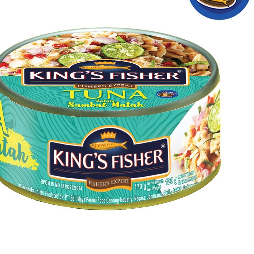 

GRATIS ONGKIR✅Paket 4 Pcs King's Fisher Tuna Sambal Matah Daging Tuna Makanan Kaleng 170 g|KD6