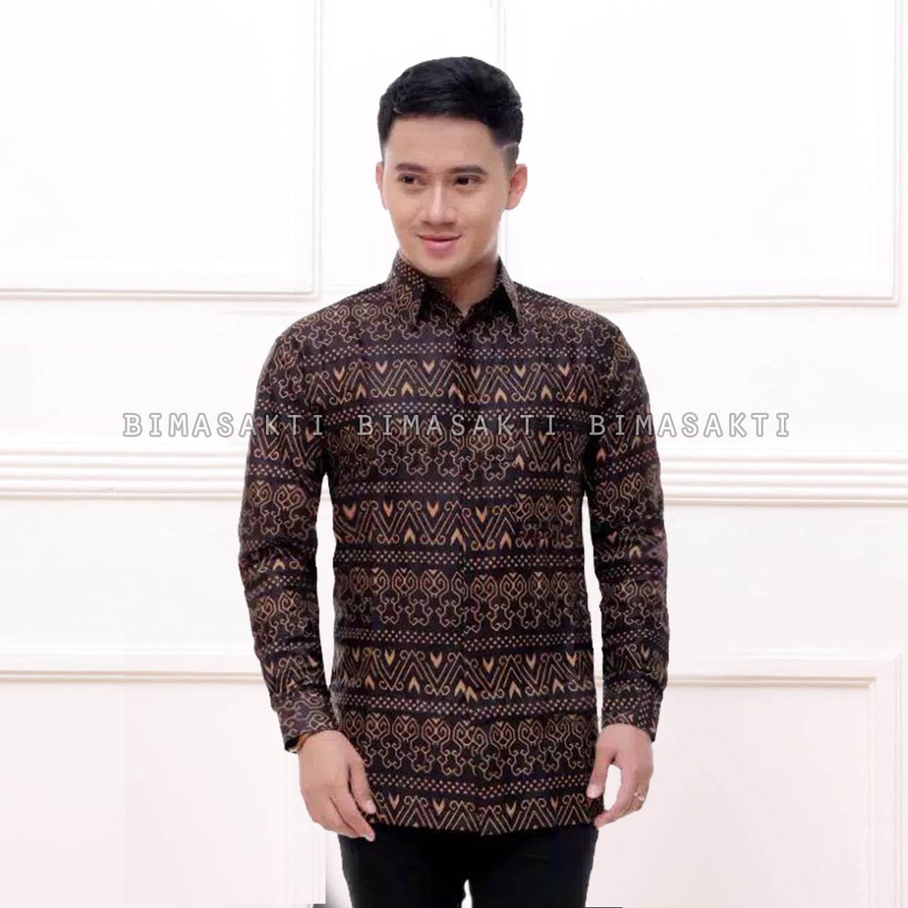 Terbaru Baju batik pria lengan panjang terbaru 2022 - kemeja batik pria lengan panjang terbaru - kemeja pria kantor - kemeja batik cowok - baju pria kantor - kemeja batik laki laki - kemeja kondangan - bimasakti - bima sakti - kemeja kerja pria batik.