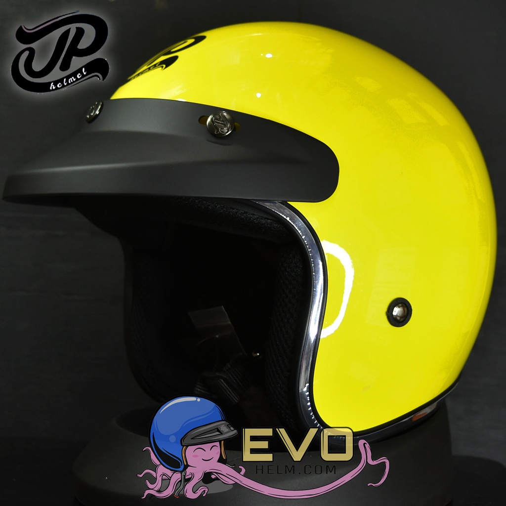 HELM BOGO JPX_JP NEW BIGIE_SOLID - YELLOW LEMON GLOSS/BLACK