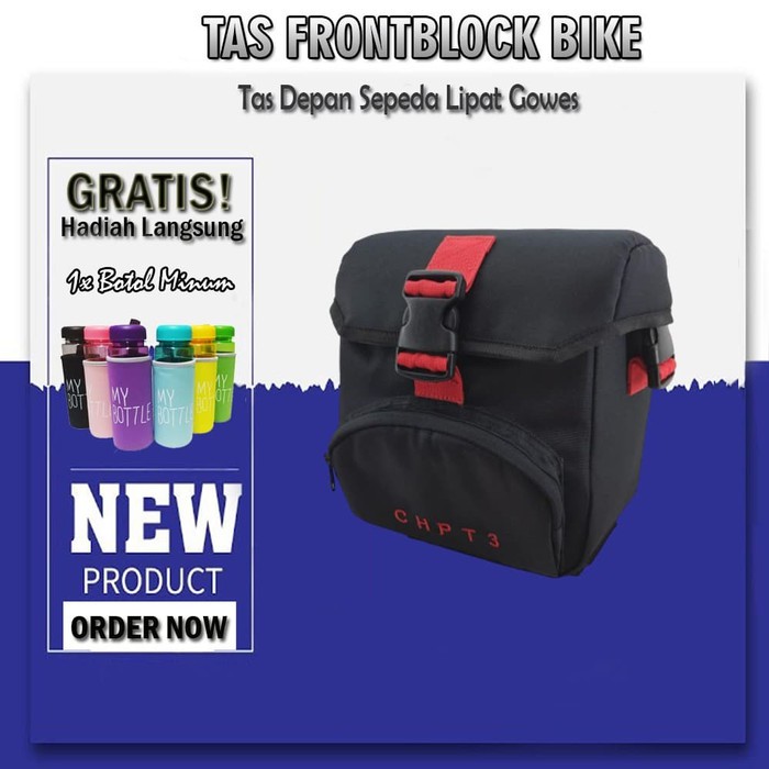 Langsung Order Tas Brompton CHPT3 Front Block Bag Sepeda Lipat - Tas Depan Sepeda Murah