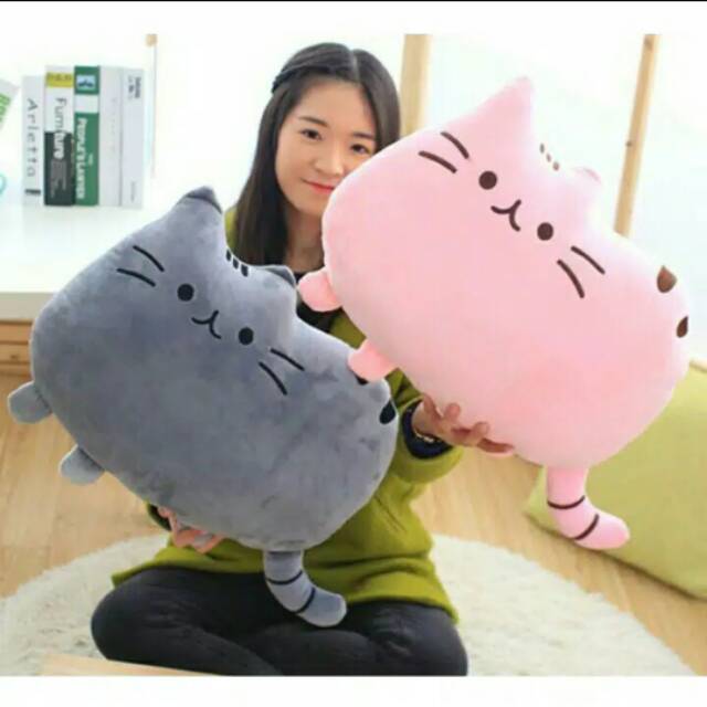 Fmfit Bantal kucing pusheen import (kualitas terjamin ) boneka bantal kucing line