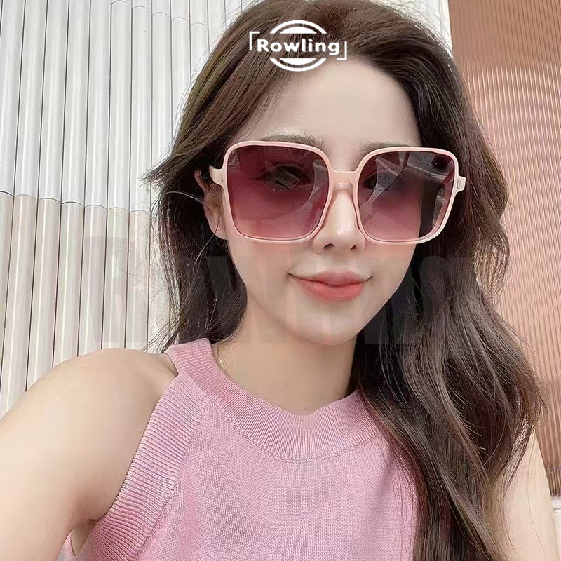 Rowling(ka-213)Kacamata Terbaru Wanita Kotak Style Kacamata Fashion Murah/Kacamata Sunglasses Import Wanita Kacamata Fashion