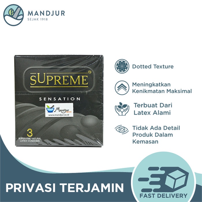 Paling Mahal Kondom Supreme Sensation