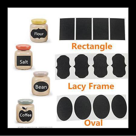 

Sticker Chalk Pen - 4 Piece Untuk Label Jar / Gelas / Botol Promo