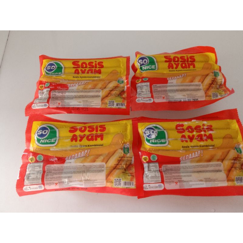 

(Desty Shop)Sonice sosis ayam 375 gr isi 15pcs