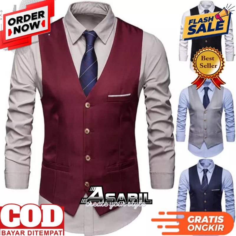 VEST ROMPI , ROMPI JAS NIKAH - ROMPI JAS PRIA - ROMPI JAS KERJA - ROMPI KEREN