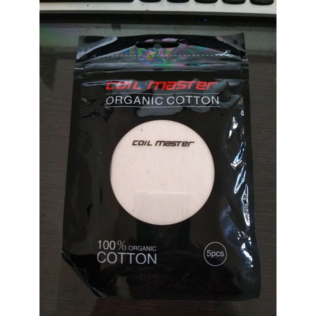 kapas ORGANIC COTTON by coil master isi 5 lembar