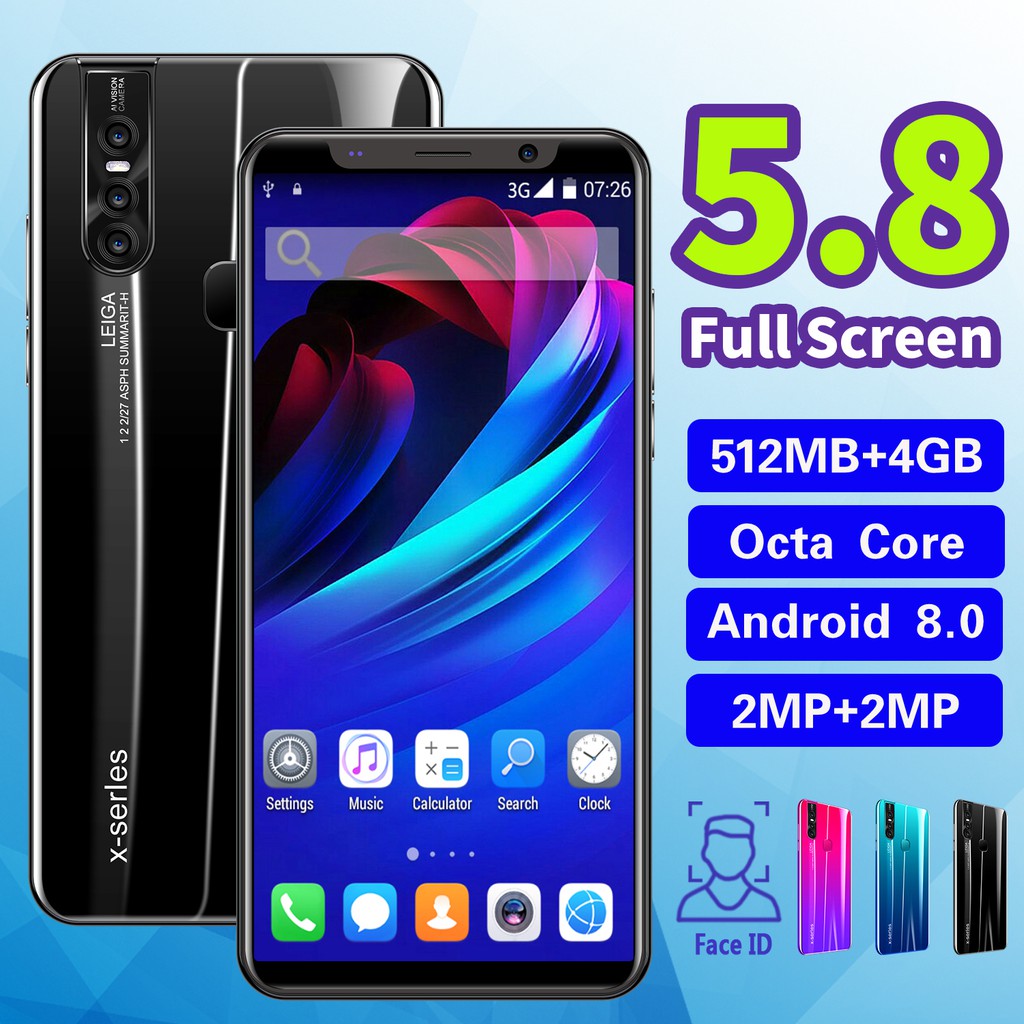 Baru Asli X27 Plus 5 8 Inci 3G HP Murah Handphone Android 