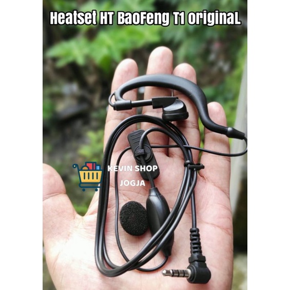Heatset HT Baofeng T1 Earset BF-T1 baofeng t1 BFT1 original 1 pin