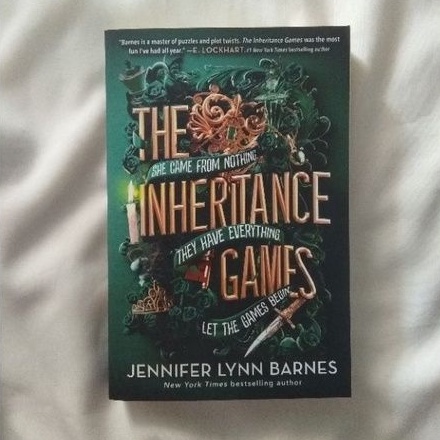 [ HC PB Ori ] The Inheritance Games Jennifer Lynn Barnes [ Novel Import Original English New Hardcov